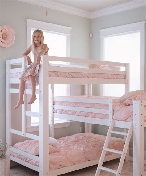 Sydney L Shaped Triple Bunk Bed 🛏 Custom Kids Furniture