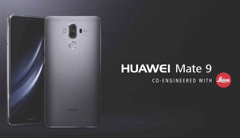 Huawei Anuncia O Huawei Mate 9 E O Mate 9 Porsche Design Con Pantalla