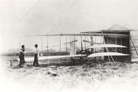Wright Flyer Ii Stock Image V320 0082 Science Photo Library