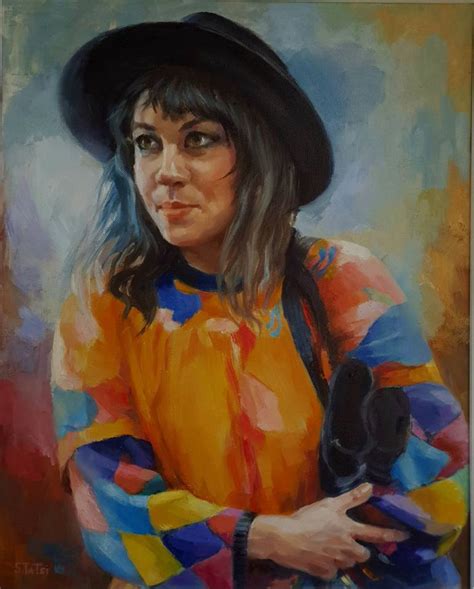 Gypsy Girl Painting By Tetyana Soboleva Saatchi Art