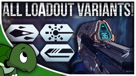 All Loadout Variants Halo 5 Req Showcase Youtube