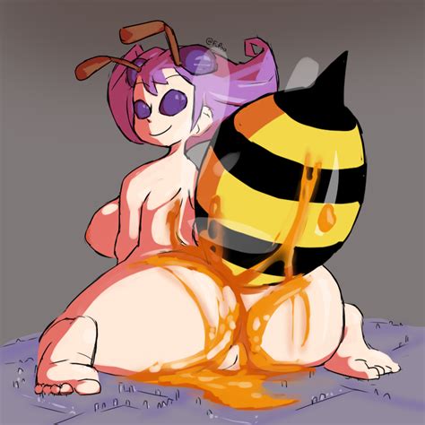 Fupoo Q Bee Vampire Game Arthropod Girl Ass Bee Girl Honey