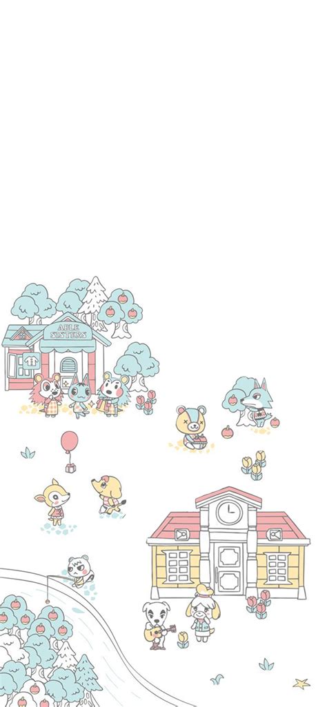 Animal Crossing iPhone Wallpapers - Wallpaper Cave Share animal crossing hd with your friends.