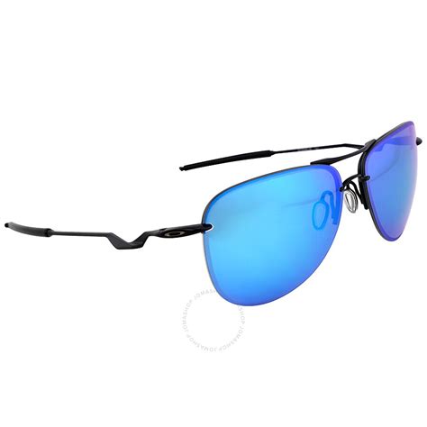 oakley tailpin sport sunglasses satin black sapphire iridium polarized oakley sunglasses