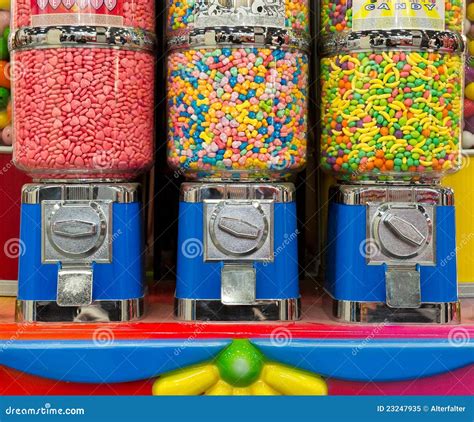 Bubble Gum Machine Stock Image Image Of Machines Vending 23247935