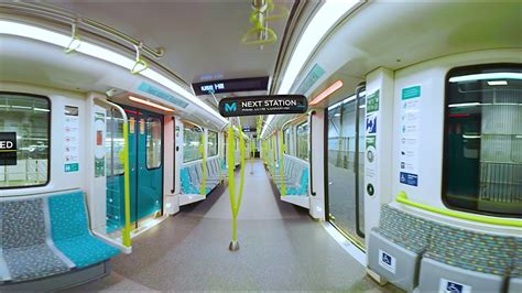 Sydney Metro 360 Camera Walk Through New Metro Train Youtube