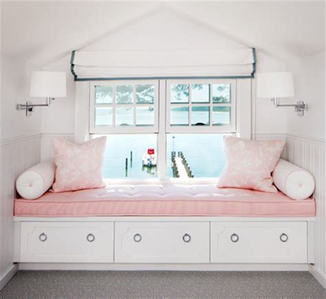 What more can one ask for in a bay window. Kids Built In Window Seat - Transitional - bedroom - Robyn ...