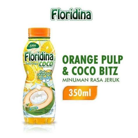 Jual Floridina Orange Minuman Kemasan Botol Rasa Jeruk 350ml Di Seller