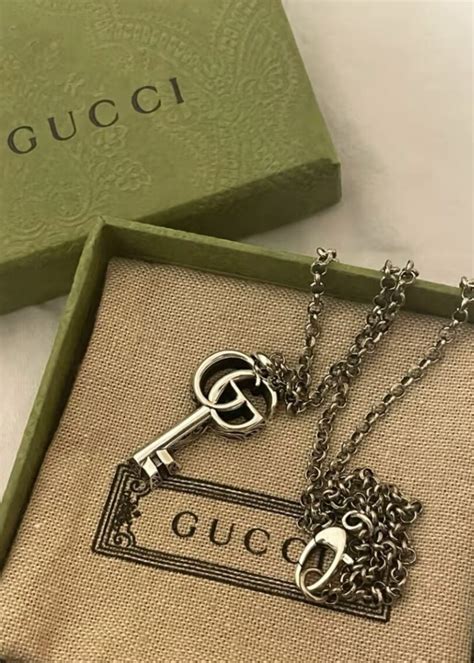Gucci Key Necklace Womens Fashion Jewelry And Organisers Necklaces On