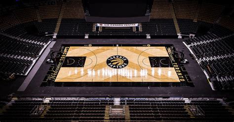 Toronto Raptors Are Repainting Their Home Court Black And Gold