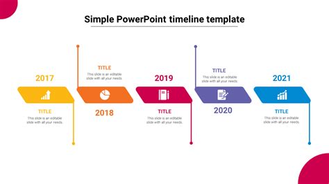 Multinode Simple Powerpoint Timeline Template