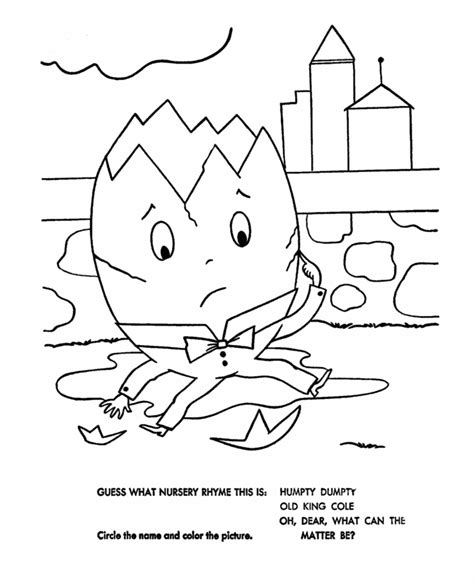 Choose your favorite coloring page and color it in bright colors. Humpty Dumpty Coloring Pages Free - Coloring Home