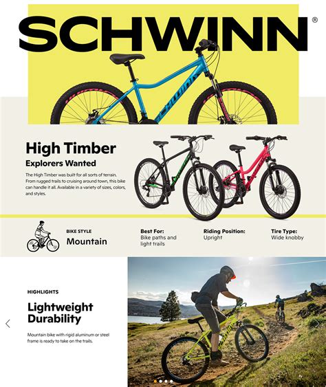 Schwinn High Timber Youthadult Mountain Bike Powtegic