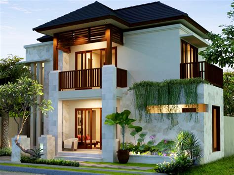 Solusinya dengan menggunakan desain rumah minimalis 2 lantai yang tentunya dapat diterapkan dalam lahan yang sempit. 50 Model Desain Rumah Minimalis 2 Lantai | Desainrumahnya.com