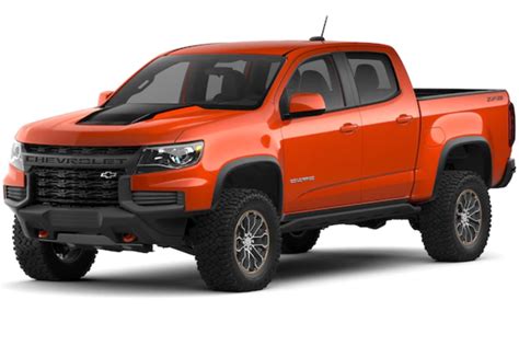 2022 Colorado Loses Two Paint Colors Chevy Colorado And Gmc Canyon