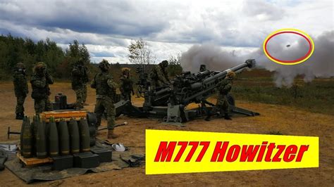 M777 Howitzer Live Fire 155mm High Explosive Rounds Youtube