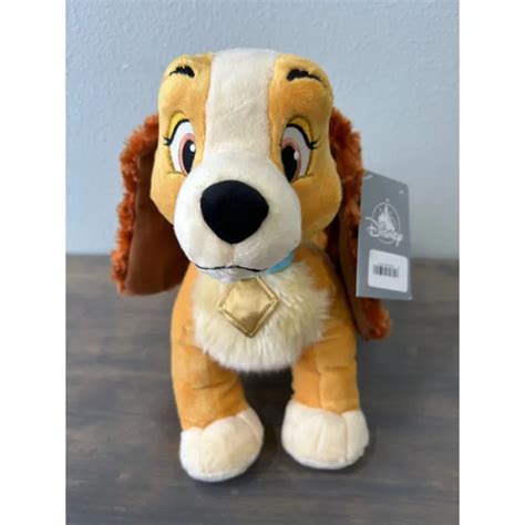 New With Tags Disney Lady And The Tramp Lady Plush Toy 12 Great