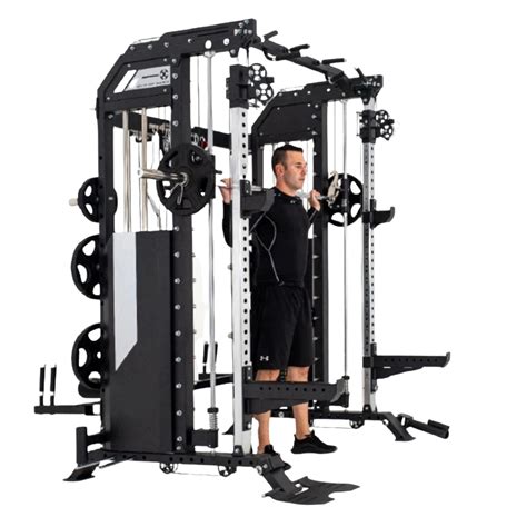 Rapid Motion Commercial Smith Machine Power Rack And Functional
