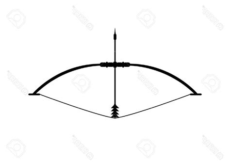 Clipart Of Archery Bow And Arrow Outline 20 Free Cliparts Download