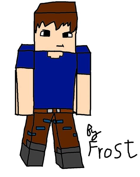 My Skin Drawing By Me Minecraft Blog