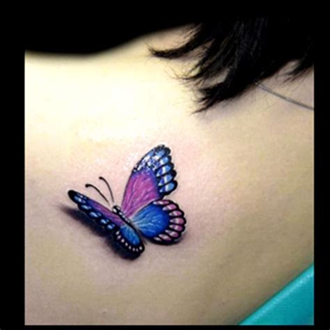 Application Techniques Of Tattoos 3d Butterfly Tattoo