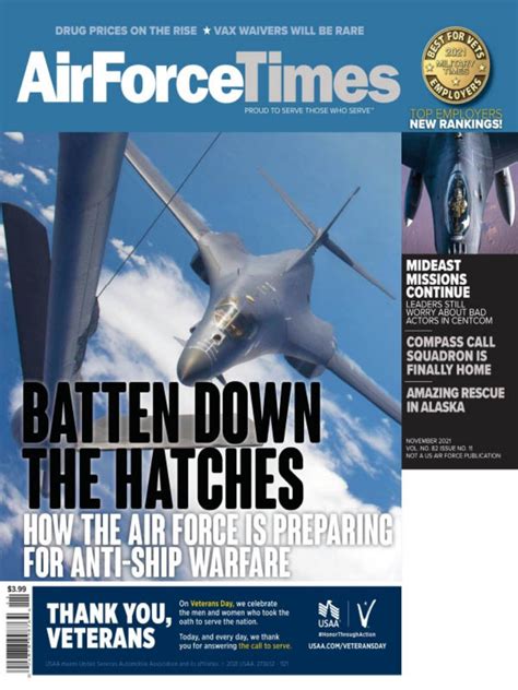 Air Force Times November 2021 Drug Prices On The Rise Magazine