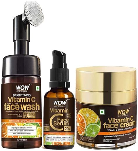 Buy Wow Skin Science Vitamin C Face Ultimate 3 Kit With Vitamin C Face