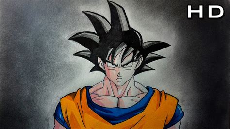 Goku Para Dibujar Facil A Color C Mo Dibujar A Goku Peque O
