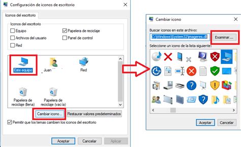 Cómo Cambiar Los Iconos Del Escritorio En Windows 10 Sin Programas