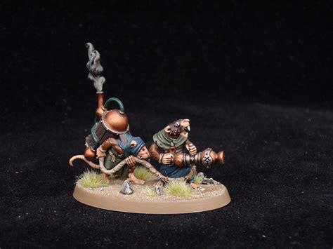 Skaven Warpfire Thrower Team Pro Painted Warhammer Spire Of Dawn Island