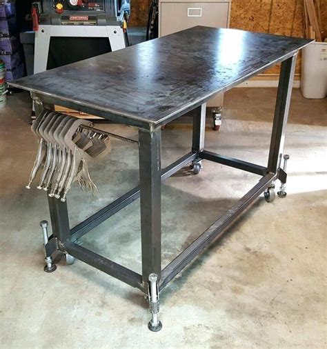 Diy Welding Table Plans Welding Table With Leveling Feet More Welding