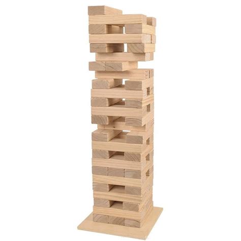 Giant Wooden Tumbling Tower Building Blocks Garden Outdoor Wooden