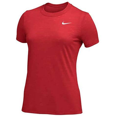 Nike Nike Legend Veneer Womens Dri Fit Crewneck Fitness T Shirt Tee
