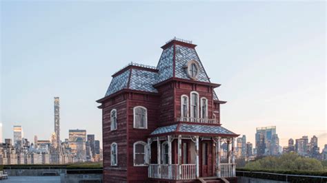 The Psycho House Is On Display On The Roof Of The Met Mental Floss