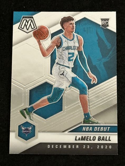 Lot 2020 21 Panini Mosaic NBA Debut LaMelo Ball RC