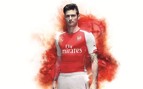 Download Wallpapers Olivier Giroud 4k Art The Gunners Fc Arsenal