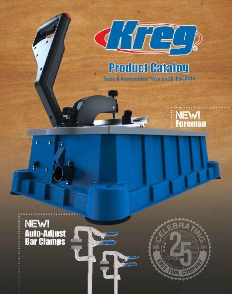 Download A Copy Of The Latest Kreg Product Catalog Kreg Owners