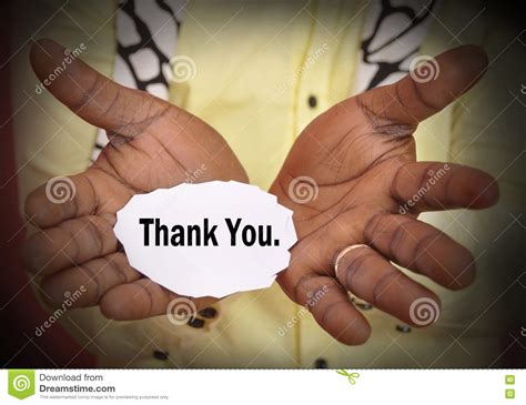Concept Of Thanks Stock Image Image Of Businessman Piece 73461471