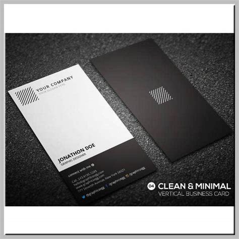25 Minimal Business Card Templates Pages Word Psd Free And Premium