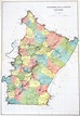 Mapa del condado de Westmoreland y Fayette mapa original del - Etsy España