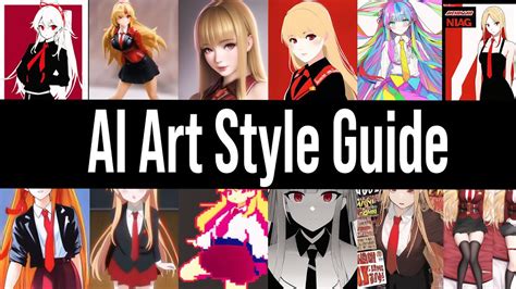 Ai Art Style Guide In One Minute Tutorial Aiart Novelai
