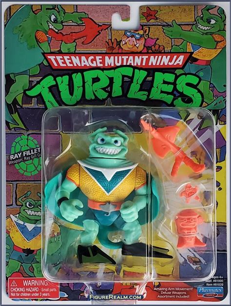 Ray Fillet Teenage Mutant Ninja Turtles Classic Collection Th Reissue Playmates