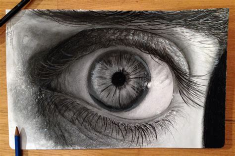 Eye Pencil Drawing By Atomiccircus On Deviantart