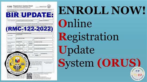 Bir Updates Aug 2022 Enroll At Online Registration And Update