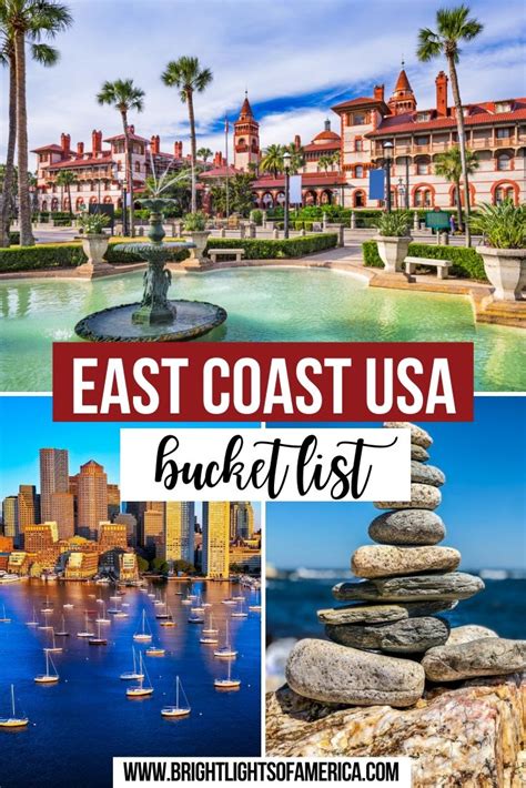 Find The Best Vacation Spots On The East Coast In This Awesome Bucket