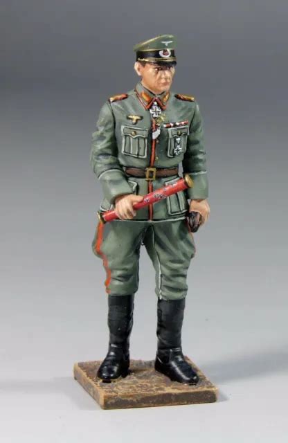 Ww German General Erwin Rommel In General Uniform With Baton