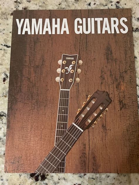 Yamaha Catalog 1989 FG 410 435 460 420 470 Spacetone Music Reverb