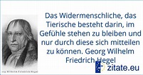 Georg Wilhelm Friedrich Hegel | zitate.eu