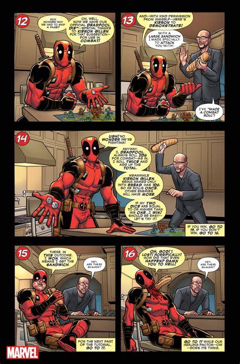Do not spam or link to other comic sites. Marvel's YOU ARE DEADPOOL Miniseries Turns a Comic Into a ...
