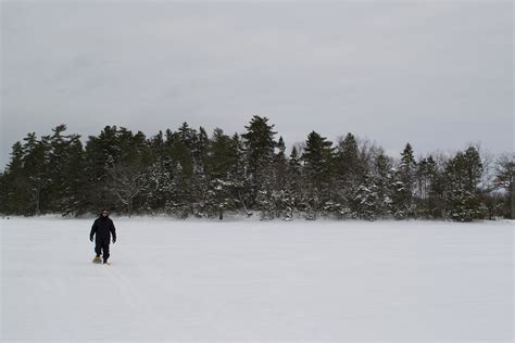 Is parking available at grand lake resort? Snowshoeing | Snowshoeing near Grand Lake, Nova Scotia ...